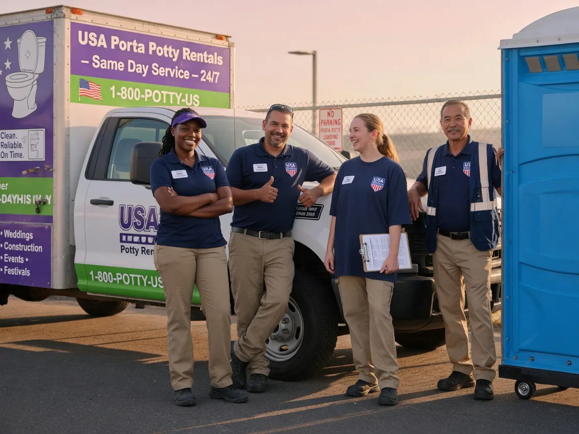 Porta Potty Rental company in Woods Cross, UT